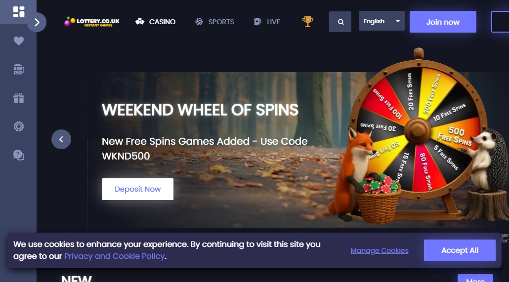 Lottery Games Casino