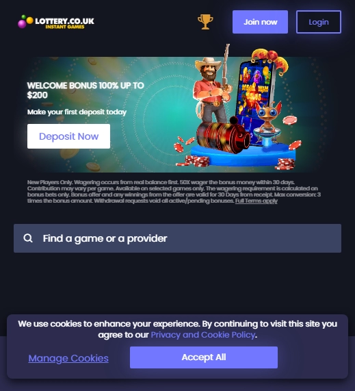 Lottery Games Casino